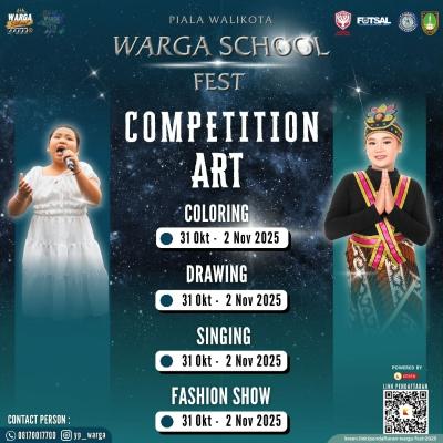 Pendaftaran Warga School Festival - Art Competition 2025