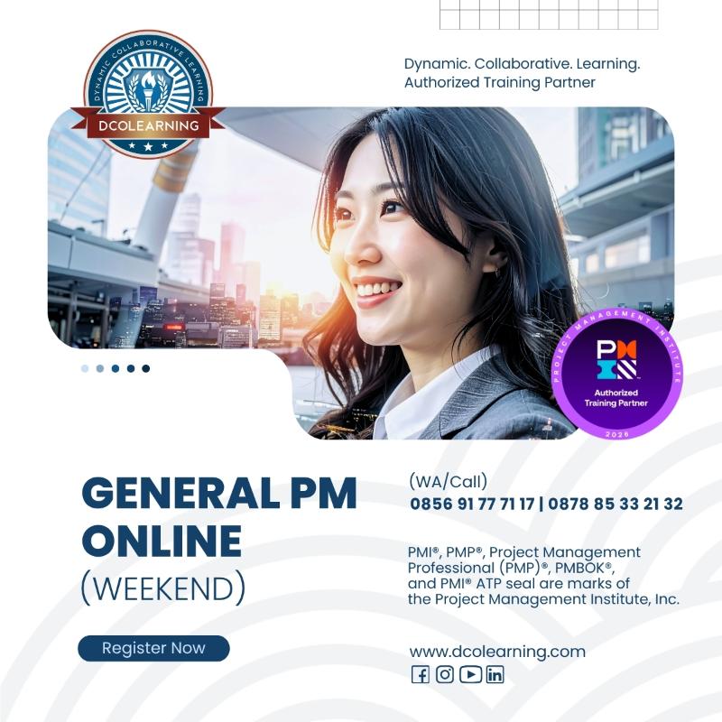 General Project Management Online – GPMO (Weekend) Tickets | KREEN
